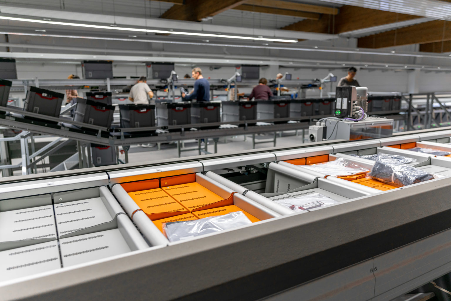 About the Eurosort Split Tray Sorter