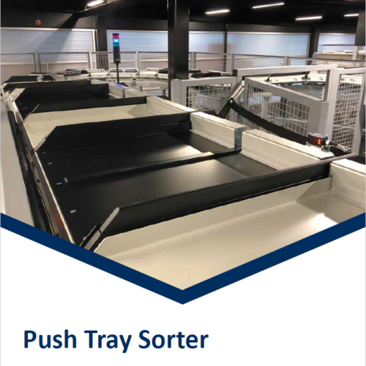 Front cover Push Tray Brochure